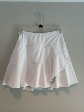 G4Free White Tennis Skort